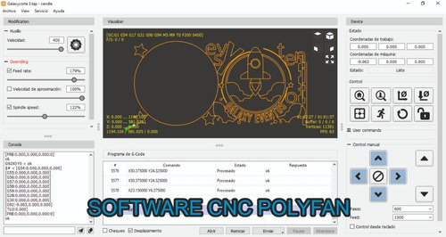 Vector Linker + Candle. Cnc Polyfan Software