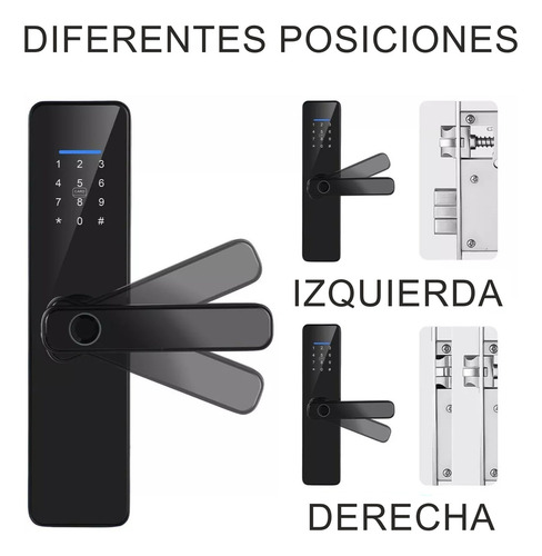 Cerraduras Chapas Seguridad Eléctrica Inteligente Rfid Wifi