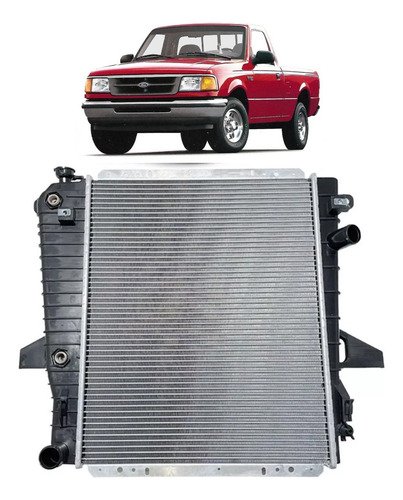 Radiador Para Ford Ranger 3.0 4.0 V6 Ano 1995 Ate 1997 