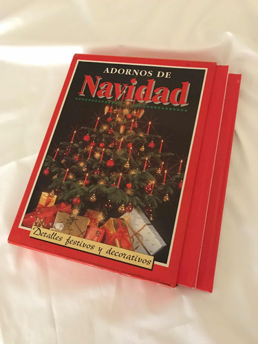 Libros De Adornos De Navidad, Dos (2) Tomos, Edición Esp