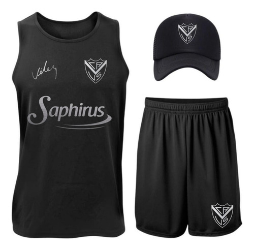 Conjunto Musculosa Short Gorra Deport Futbol Argentino Club2