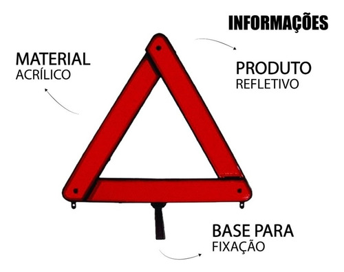 Señalización Triangular De Emergencia Para Coche, Modelo Ori