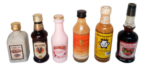 Botellita De Crema De Licor Coleccionable X Unidad