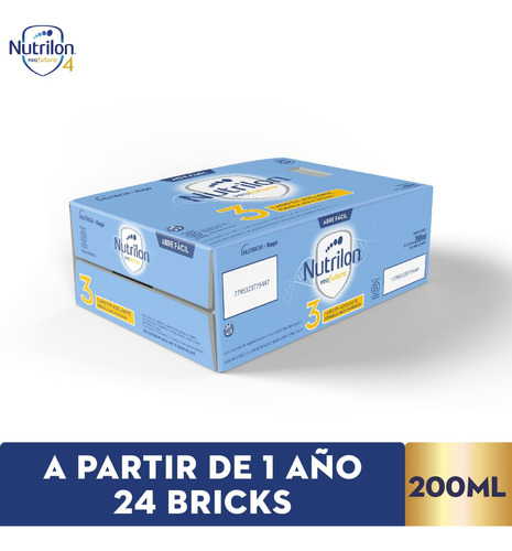 Leche Liquida Nutrilon Profutura 3 24 Bricks X 200 Ml