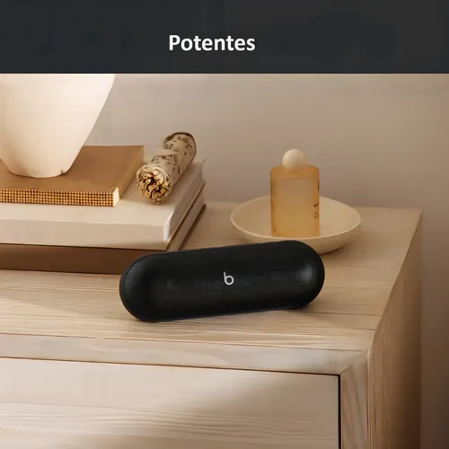 Alto-falante Caixa Bluetooth Portátil Beats Pill Preto Fosco Preto