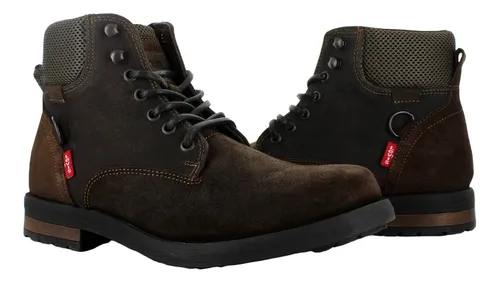 Levi's Bota Casual Gamuza Cafe Hombre 82229