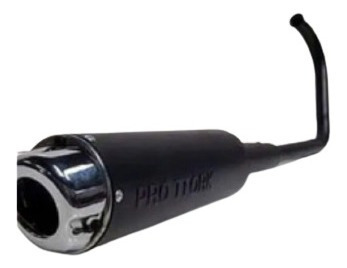 Imagen 5 de 6 de Cola O Tubo De Escape Prottork Cromado Universal Para Moto