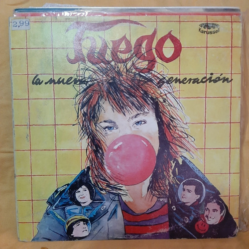 Vinilo Grupo Fuego La Nueva Generacion C3