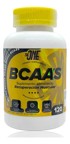 Bcaa's 120 Cápsulas The One Aminoácidos Esenciales