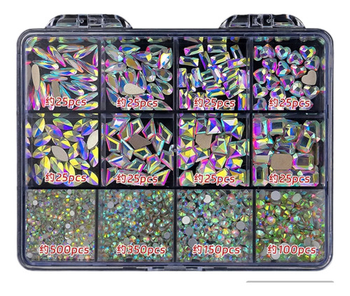 Caja De Cristales Para Uñas