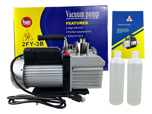 Bomba De Vacio 3/4 Hp 8 Cfm 2 Etapas Gb Mod. 2fy-3b Calidad