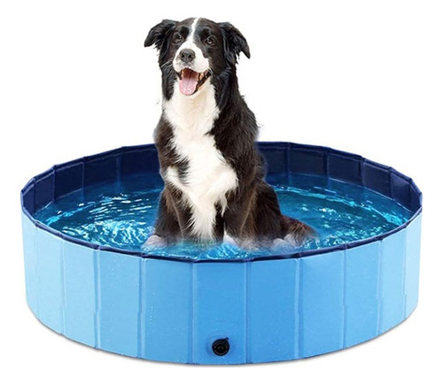 Piscina Para Perros Plegable Talla M Verano 120x30 Cm