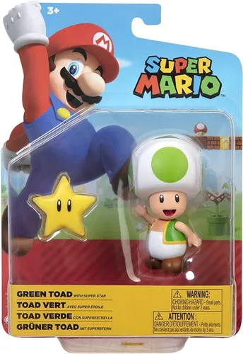 comprar Super Mario - Toad Verde Con Estrella