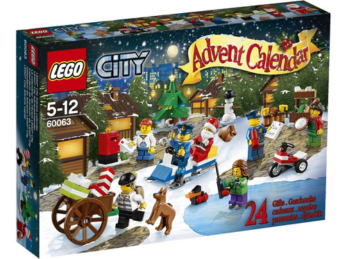 Lego City 60063 Calendario De Adviento Navideño