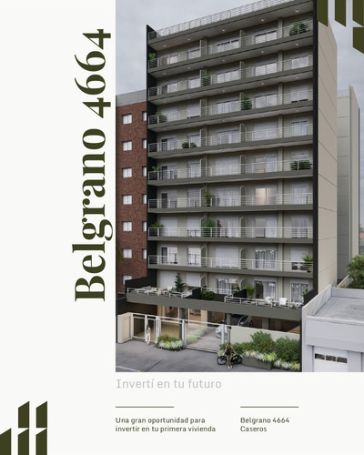 En Venta Departamentos Nuevos De 1, 2 Y 3 Ambientes; Gran Emprendimiento En Caseros Centro, Entrega Programada Octubre 2027 - Ficha 10060