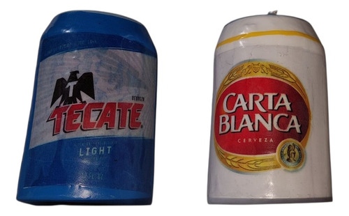 Vela Pastel .:: Lata Bote Cerveza Tecate Carta B V1 ::. C/2