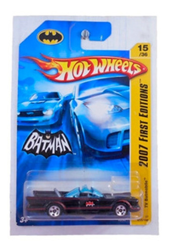 Imagen 1 de 2 de Batimovil - Batman - 2007 First Editions - Hot Wheels