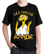 Comprar Remera Niños Los Simpsons Homero Bart Lisa