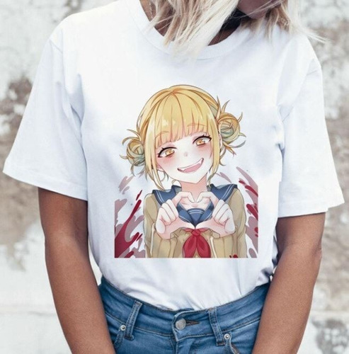 Camiseta Anime My Hero Academia Himiko Boku No Hero Ver. 19