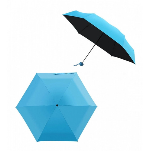 Imagen 3 de 8 de Sombrilla Con Estuche En Forma De Cápsula + Caja Regalo + Ga