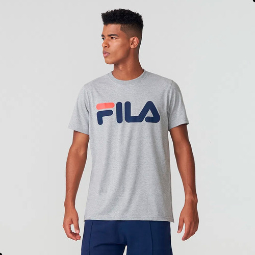 Camiseta Fila Letter Il Masculina Esportiva Casual