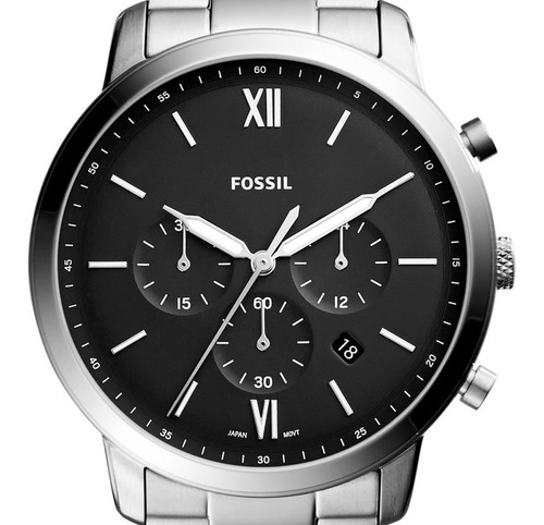Reloj Fossil Fs5384 Cronografo Caballero 100% Original