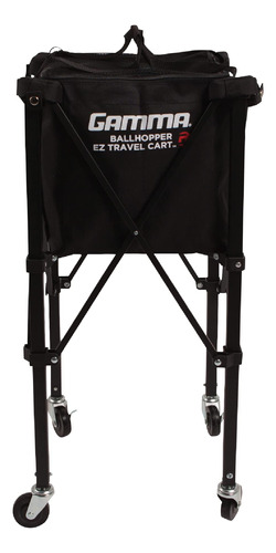 Gamma Sports Ez Travel Cart Pro, Ball Hopper Con Funda De T.