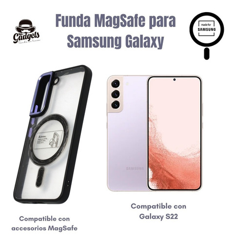 Imagen 3 de 9 de Funda Para Samsung Galaxy Magsafe Protector Case Premium