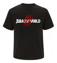 Comprar Remera Adulto Jurassic World Brilla En Oscuridad 100%algodón