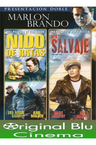 Nido De Ratas (1954)+ El Salvaje (1953) Marlon Brando X2 Dvd