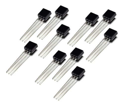 Kit X10 Transistor 2n3906 Pnp 0.2a 40v 0.625w To-92 Arduino
