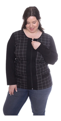 Imagen 8 de 9 de Campera Con Cierre Mujer Art 3093
