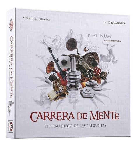 Juego De Mesa Carrera De Mente Platinum Ruibal Cta