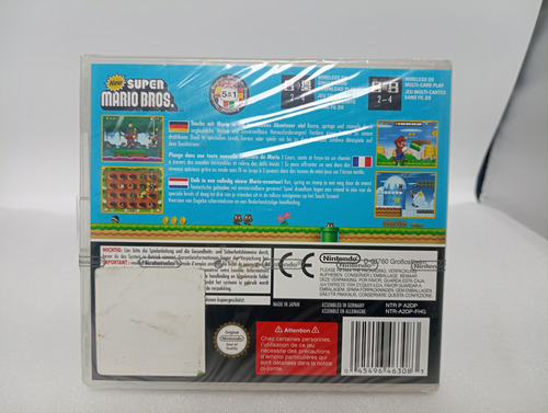 Super Mario Bros Para Nintendo Ds Nuevo Europeo Pal (Usado)