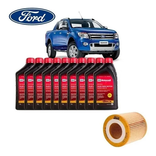 Troca De Oléo E Filtro Ford Ranger Motor 2.2 E 3.2 Diesel 