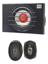 Comprar Subwoofer Potenciado!! +kit De Cables+tweeter+ Parlantes 6x9