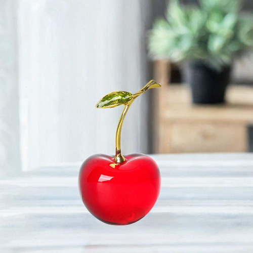 Estatua De Cereza De Fruta, Adorno Para