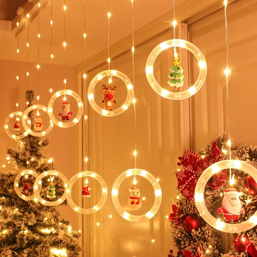 Nueva Cadena De Luces Led De Navidad, Luces De Decoración Cr