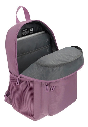Mochila para laptop Samsonite Hammer, 16 polegadas, cor lavanda, roxo, design de tecido liso