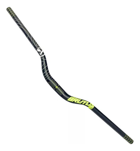 Guidão Absolute Brutus 50 Voador 31.8x780mm Preto / Amarelo