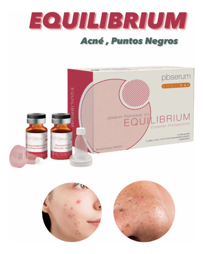 Pb Serum Equilibrium Acne Espinillas Uso Tópico 5pza