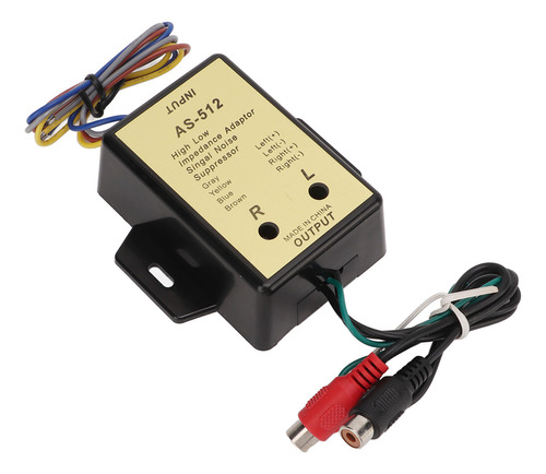 Convertidor De Altavoz, Línea De 2 Canales, Adaptador De Alt