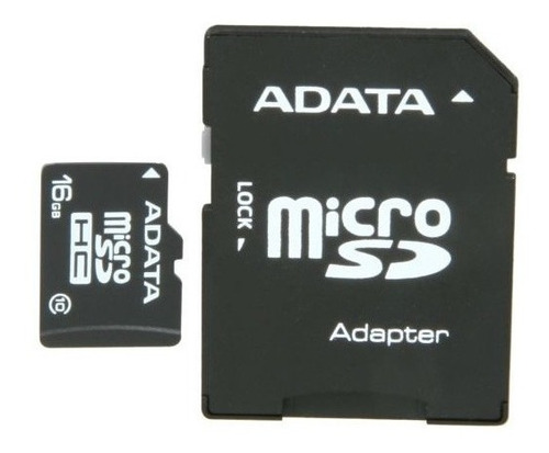 Memoria Micro Sdhc Adata 16gb Uhs-i U1 Con Adaptador