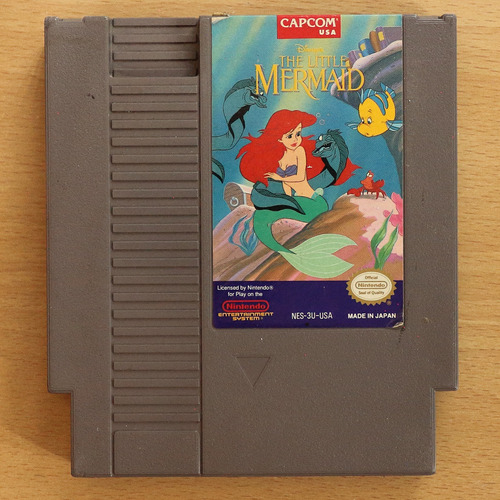 The Little Mermaid La Sirenita Para Nintendo Nes Original