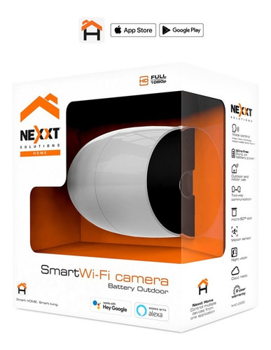 Cámara De Vigilancia Nexxt Con Bateria Outdoor  *itech