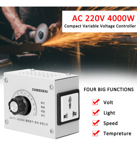 Regulador De Voltaje Regulador Compacto Ajustable Variable