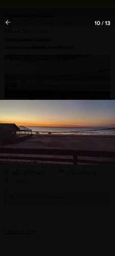 Villa Gesell Depto Frente Al Mar (solo Diciembre)