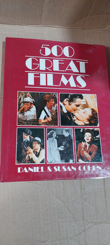 500 Great Films , Daniel & Susan Cohen , Año 1992 , 256 Pag