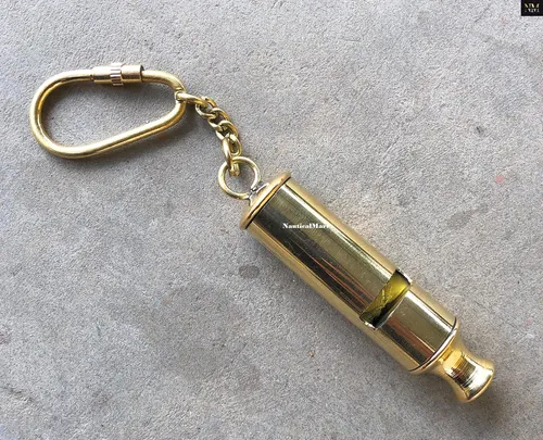 Nauticalmart Londres Inglaterra Policía Bobby Barrel Whistle