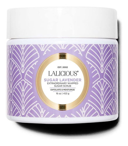 Lalicious Sugar Lavender Extraordinary Whipped Sugar Scrub -